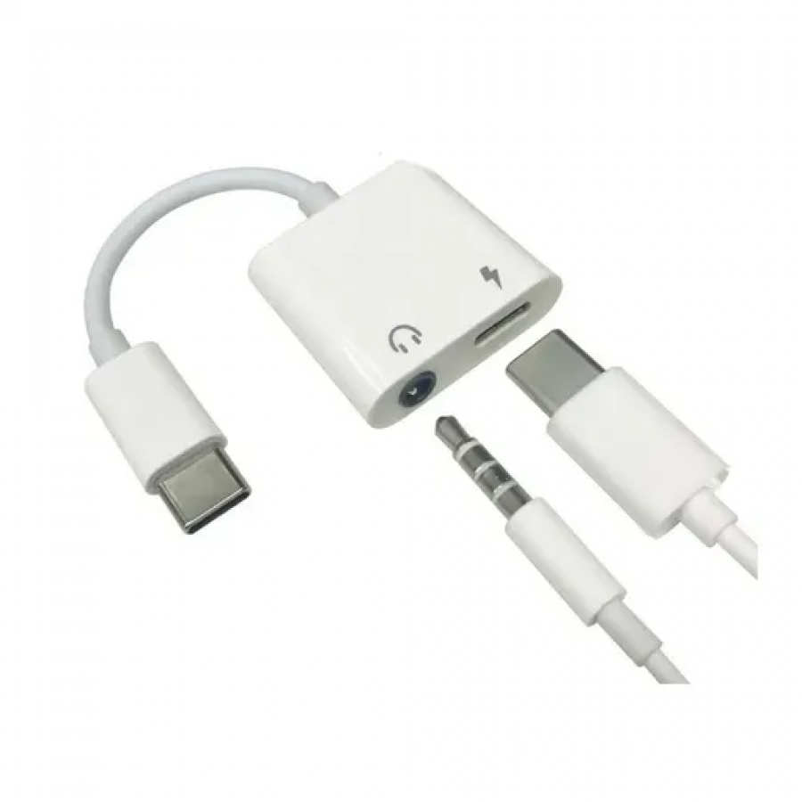 Adaptador USB C de 3,5mm Audio y Carga - Adaptadores USB de Audio