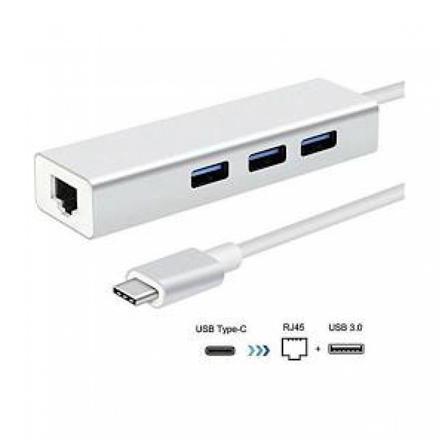 Convertidor Usb-c 3.1 Ethernet Gigabit Usb 3.0 Hub (mac Os 10) -  Convertidor Usb-c 3.1 Ethernet Gigabit Usb 3.0 Hub (mac Os 10)