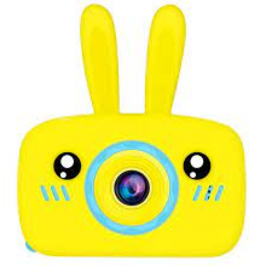 Camara Infantil Conejo Azul - Cámara Digital Para Niños Forma De