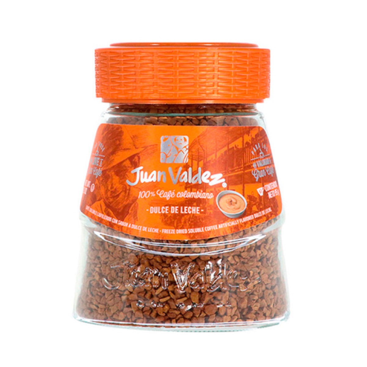 CAFÉ JUAN VALDEZ LIOFILIZADO DULCE DE LECHE X 95GR CAFÉ JUAN VALDEZ LIOFILIZADO DULCE DE LECHE X 95GR