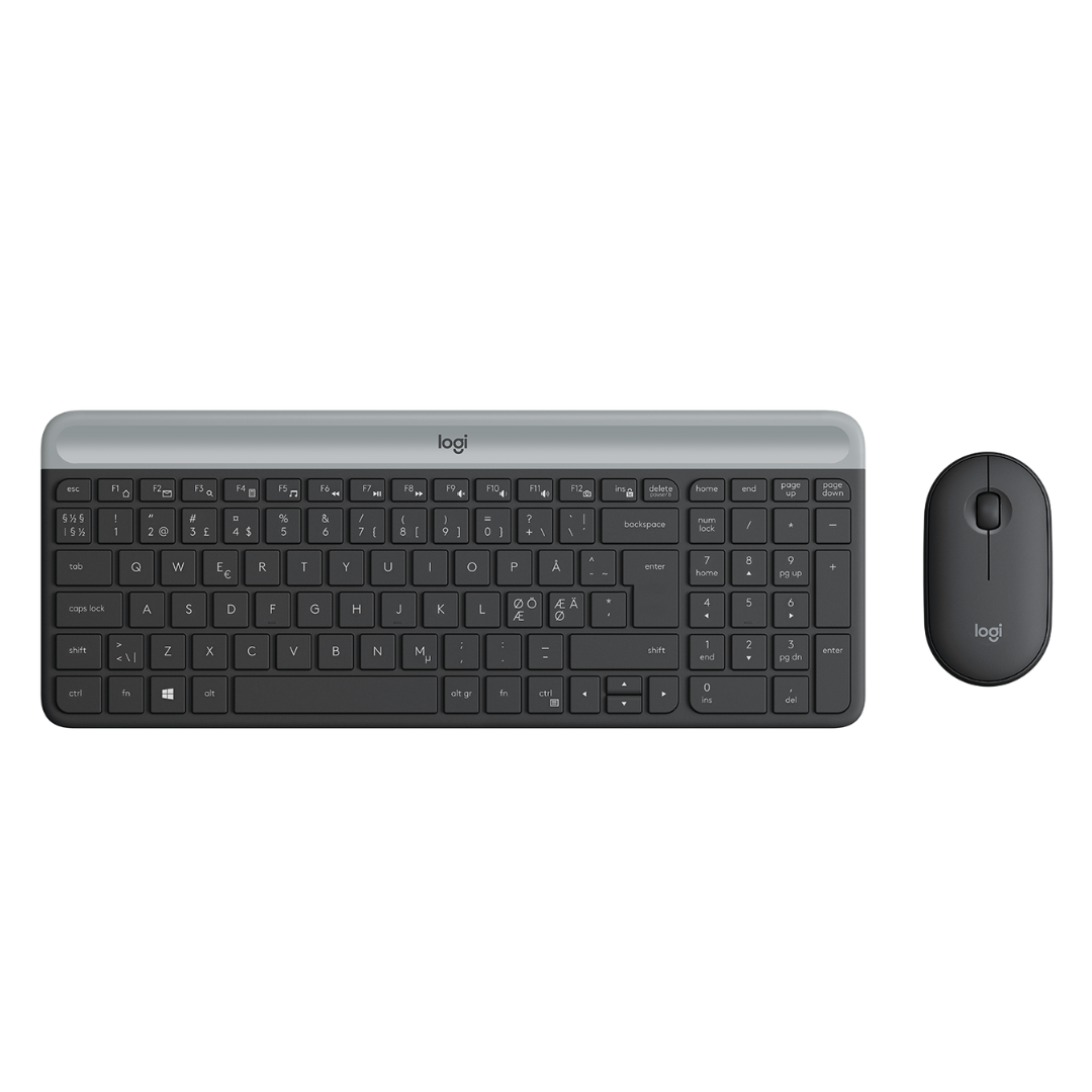 11 (1) combo logitech mk470 teclado con mouse