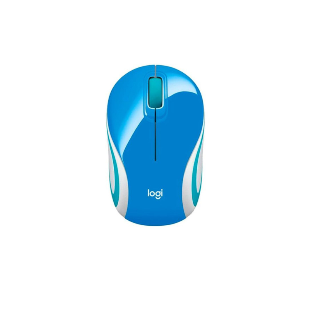 coral (1) logitech M187 mini mouse inalambrico