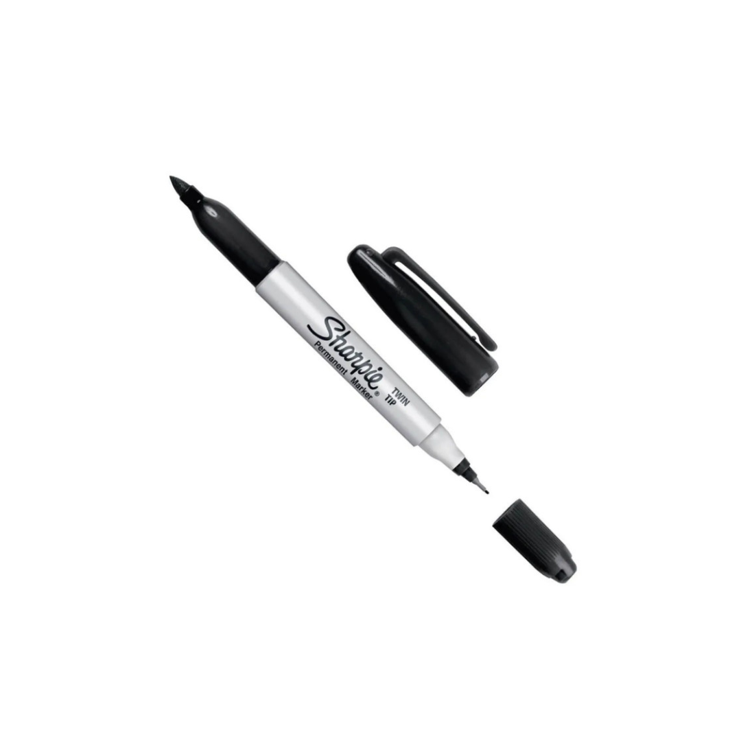 doble doble MARCADOR PERMANENTE SHARPIE DOBLE PUNTA