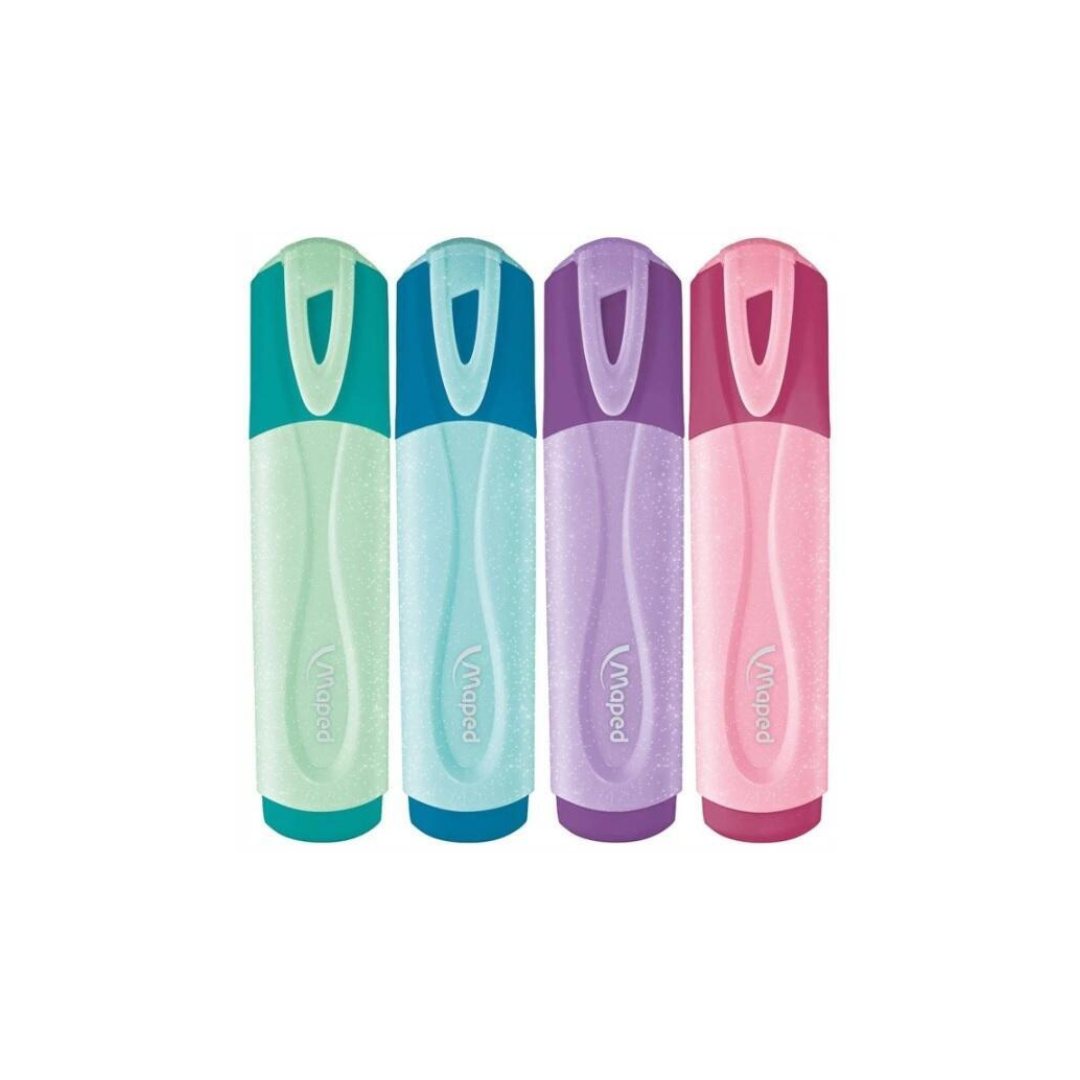 maped metalizado) RESALTADOR MAPED GLITTER PASTEL