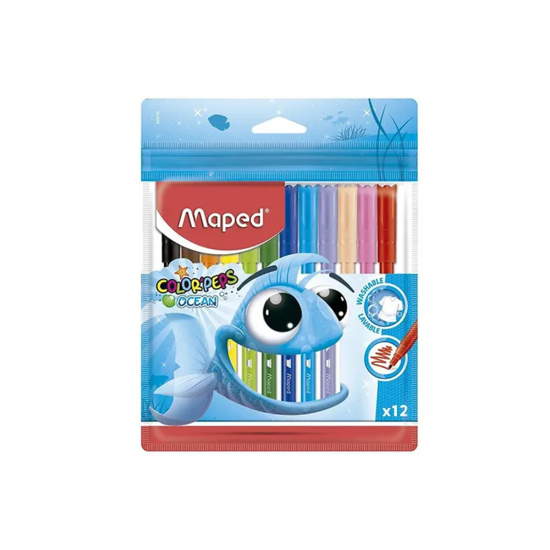 ocean ESTUCHE PLUMONES MAPED OCEAN