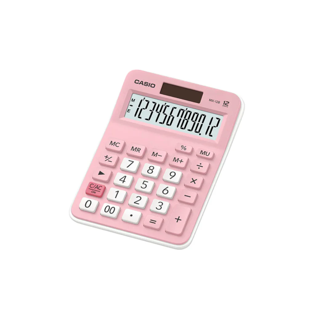 colores (6) CALCULADORA DE MESA CASIO 12DIG MX-12B-GN