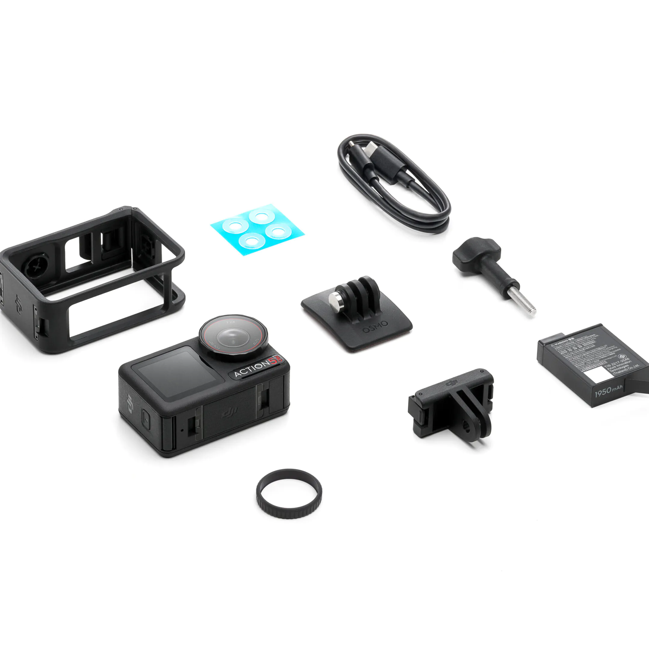 Osmo-Action-5-Pro-Standard-Combo_-In-The-Box-Left-45°_标准套装-全家福-左45°-scaled-e1728495226479
